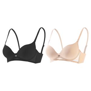 Классический бюстгальтер 101 Bra Women's Box 2 Pack Lee, Black+Skin