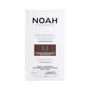 Стойкая краска для волос Tinta per capelli. Noah, цвет 5.3 golden brown, 140 мл