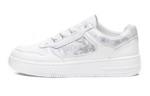 Кроссовки WARRIOR Skateboarding Shoes Unisex Low-top White/Gray, белый/серый