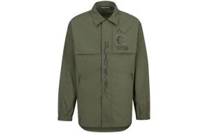 Куртка мужская тёмная армейского зелёного цвета EVISU