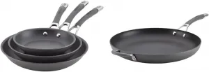 Набор сковородок Circulon Radiance, 22/25/31 см, серый