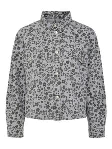 Блузка PIECES PCPortia, цвет Grey/Dark grey