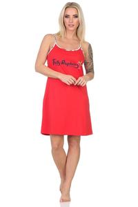 Ночная рубашка NORMANN Spaghetti Neglige, красный