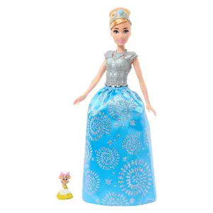 Детская кукла Disney Princess Royal Fashion Reveal Cinderella doll, синий