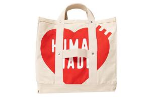 HUMAN MADE Сумка-шоппер унисекс среднего размера бежевого цвета, Beige