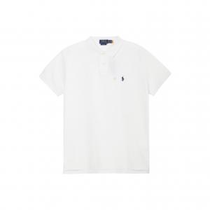 Поло с вышитым логотипом Polo Ralph Lauren, белый
