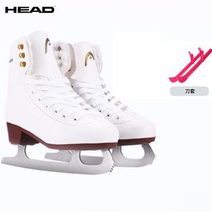 HEAD Коньки для фигурного катания для начинающих, модель f200 white с подкладкой из флиса, предварительно заточенные лезвия, размер 42