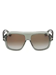 Солнцезащитные очки в оправе-авиатор Rhonda-02 Tom Ford, зеленый