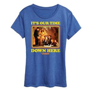 Футболка с надписью "Женщины - балбесы, наше время здесь" Licensed Character, синий