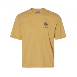 Columbia Футболка мужская желтая быстросохнущая