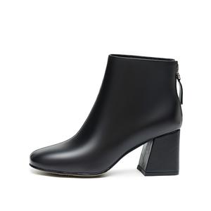 Help Черные женские ботильоны на каблуке 3,5 см без подкладки, цвет Black 3.5CM Unlined