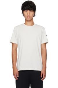 Футболка с эффектом поношенности Moncler, серый