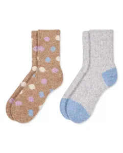 Женские мультипак обычные фэнтези-носки Soxland, коричневый