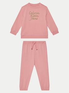 Спортивный костюм обычный крой IN0IN00288 Calvin Klein Jeans, розовый