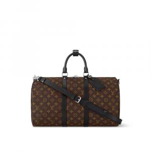 Сумка Keepall Bandoulière 45 Louis Vuitton, коричневый