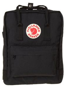 Рюкзак "Kanken" черного цвета - (Ш)27,5 x (В)36 x (Г)12 см FJÄLLRÄVEN