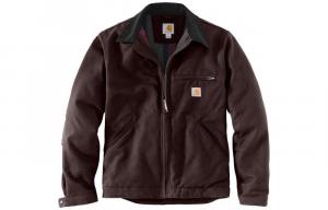 Куртка Carhartt J01/J001/J97 Upgraded Level 1 Cold Resistant Detroit, темно-коричневый