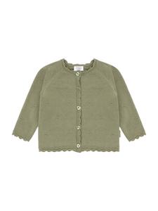 Hust & Claire Кардиган 'Cilja' вязаный, оливковый