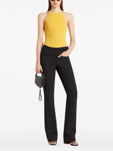 Ребристый топ Courrèges, желтый