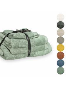 Schöner Wohnen Kollektion Набор полотенец SENSE зеленого цвета