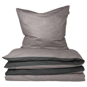 Двусторонний комплект постельного белья renforce doubleface Schiesser, серый