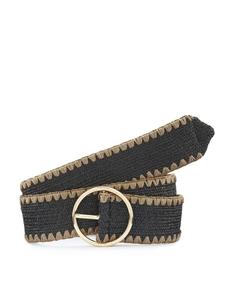 Ремень LASCANA Taillengürtel, цвет schwarz/beige