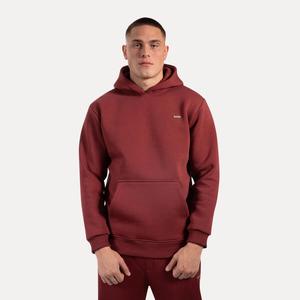 SMILODOX Мужская толстовка с капюшоном Ilyas Bordeaux