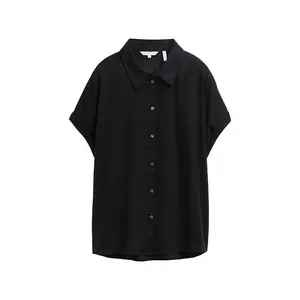 Блузка Tom Tailor 1046207 short sleeve, черный