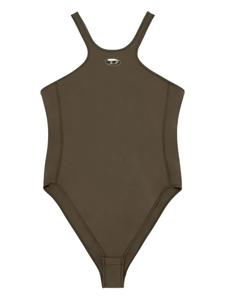 Diesel купальник Christie-Utlt с высоким воротником, зеленый