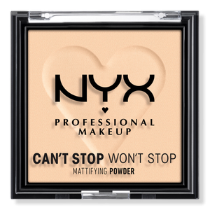 Матирующая пудра Can't Stop Won't Stop All Day NYX Professional Makeup, Light