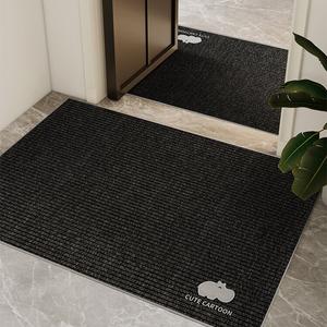 Xinglianxin Ковер 70×100 см для прихожей, нескользящий, грязеотталкивающий, износостойкий, моющийся, с велюровой поверхностью - Cute Kitchen - Little Hippo