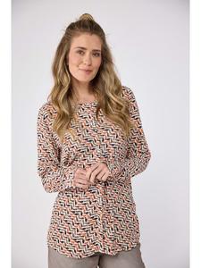 LIEBLINGSSTÜCK Блузка "Руми" в серо-оранжевом цвете