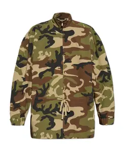 Военная нейлоновая куртка-анорак с высоким воротником Fear Of God, зеленый