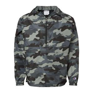 Складная куртка Champion с молнией до четверти, цвет Concrete Camo