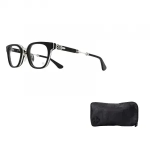 Chrome Hearts Пластиковая оправа квадратной формы для очков унисекс, Black