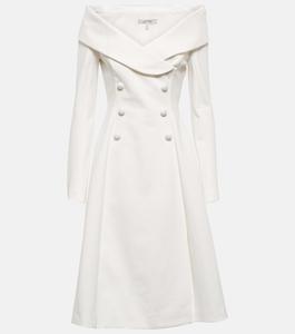 Платье миди с открытыми плечами Emotional Essence DOROTHEE SCHUMACHER, белый