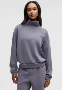 Толстовка с воротником-стойкой из мягкой ткани с начесом Lululemon, Grape Mist