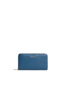 Кошелек 'COCCINELLE METALLIC 26 135' в цвете Cobalt Blue
