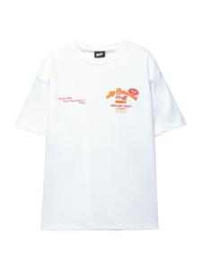 Рубашка Pull&Bear, белый