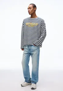 Расклешенные джинсы Bershka, Blue Denim