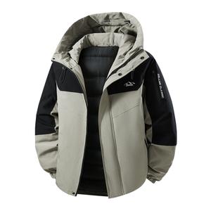 Пуховик Leisure Collection для мужчин Jeep, серый/черный