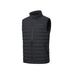 Saucony Женская и мужская пуховая жилетка Jet Black, Jet Black