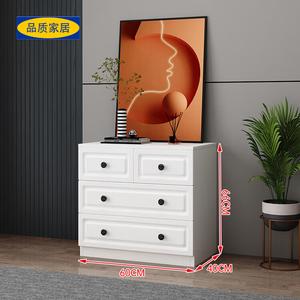 Yu Senyi Комод 60 см для спальни из массива дерева, 4 ящика, модель A с установкой