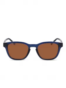 Солнцезащитные очки в квадратной оправе Lacoste, синий