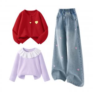 Детская повседневная спортивная одежда Disney, фиолетовый