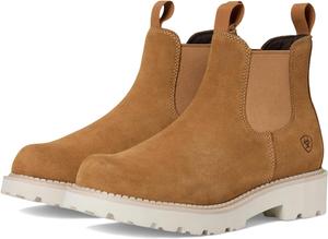 Женские ботинки челси Ariat Fatbaby Twin Gore замшевые, пшеничный