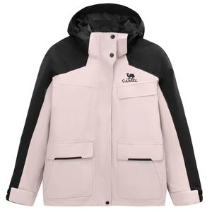 Ветровки женские всепогодные Camel, цвет Phantom Black/Oak Gray