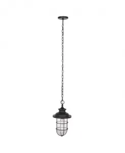 Уличный подвесной светильник Adelle 9 дюймов Safavieh, black