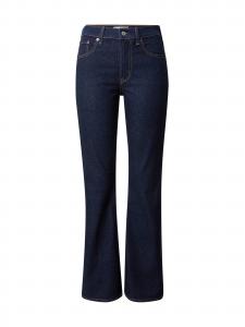 Abercrombie & Fitch Джинсы-клеш в темно-синем цвете