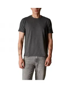 Мужская классическая футболка из гладкого хлопка с круглым вырезом Members Only, серый